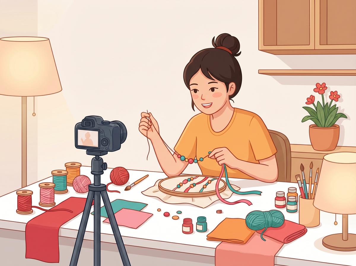 红桃视频-手工DIY视频教程，红桃视频废旧材料变身精美装饰品 - www.h9iehyi.cn
